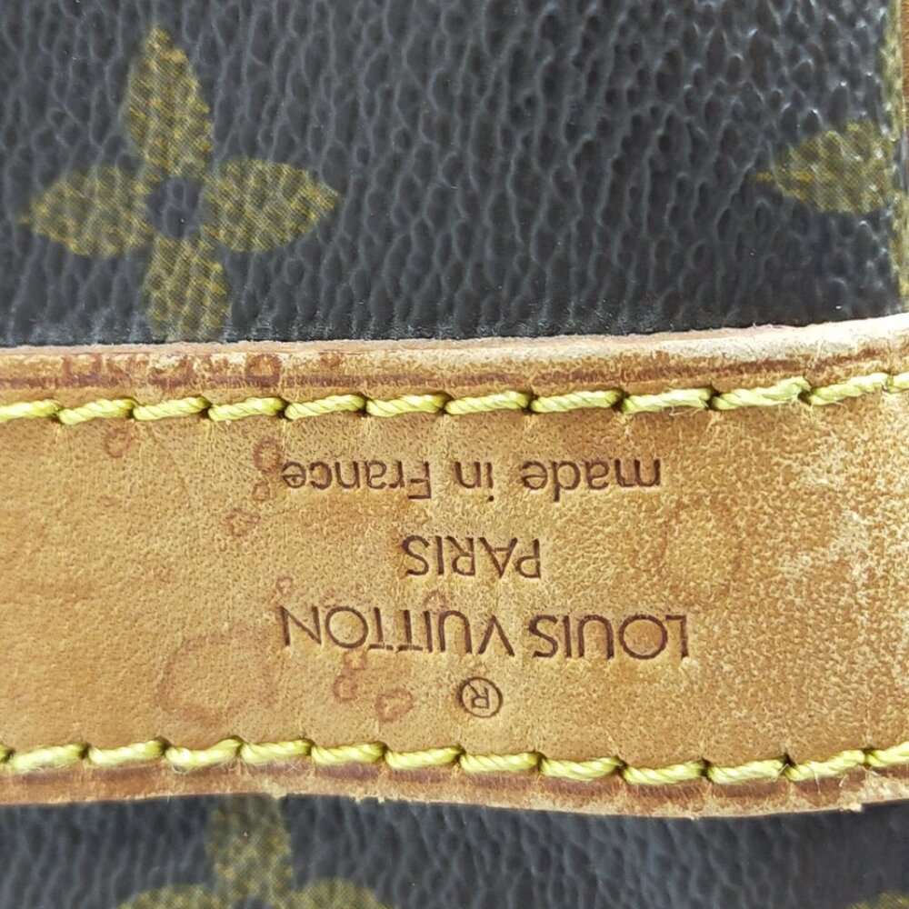 Louis Vuitton LV Boston Bag Keepall Bandouliere 50 Brown Monogram 625-041125 - Picture 9 of 9